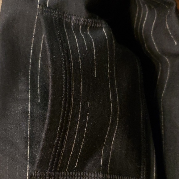 Black space dyed and sheer mesh side panels GURU ACTIVE leggings - Picture 7 of 7